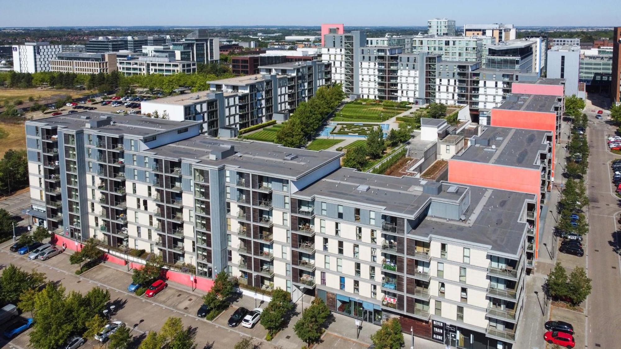 Cotels At Vizion Serviced Apartments, Superfast Broadband, Central Location, Free Parking, Fully Equipped Kitchen Milton Keynes Exteriör bild