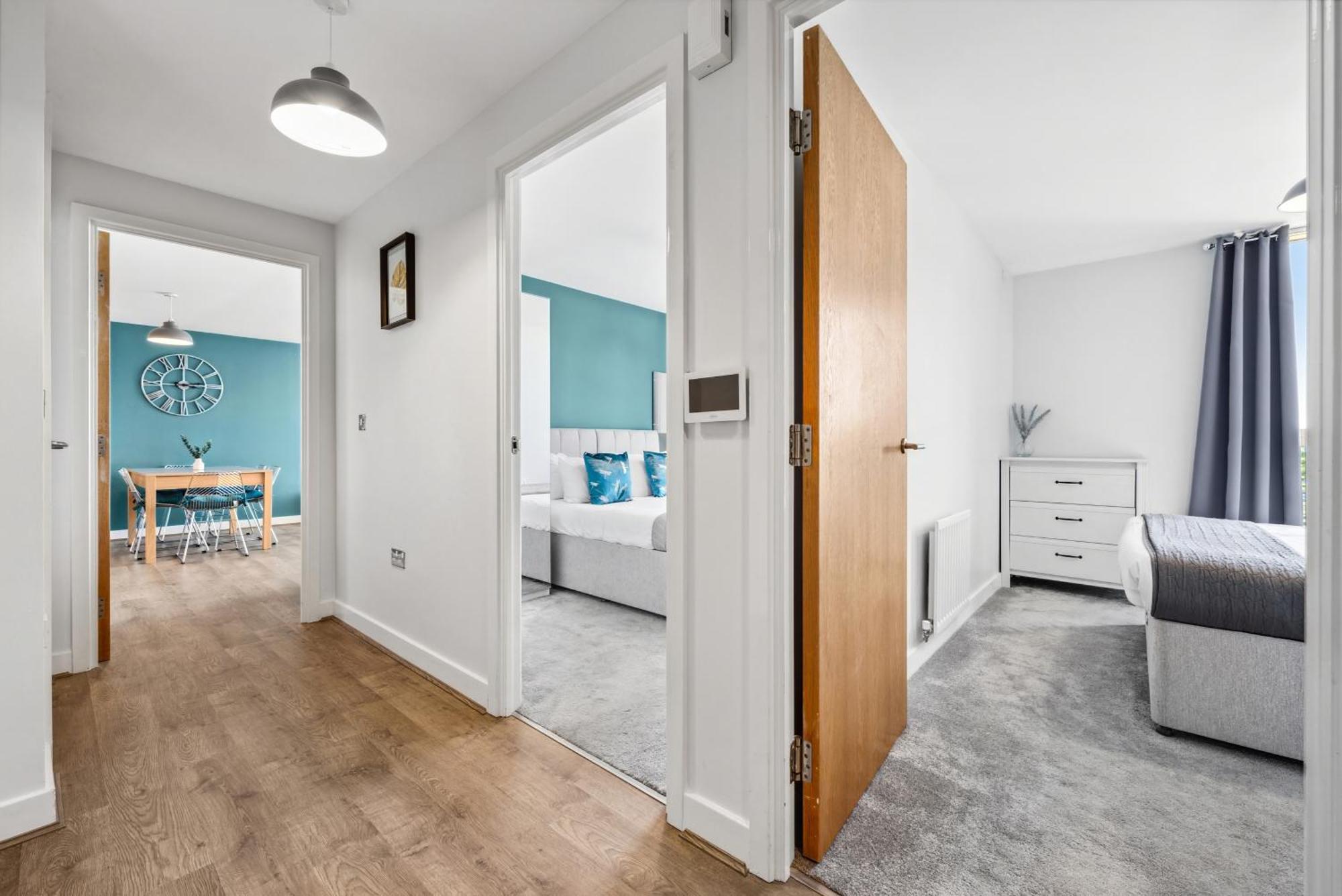 Cotels At Vizion Serviced Apartments, Superfast Broadband, Central Location, Free Parking, Fully Equipped Kitchen Milton Keynes Exteriör bild